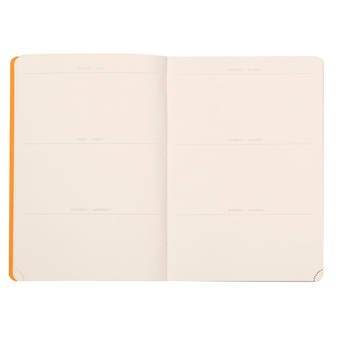 Rhodiarama Agenda Perpétuel 90G. 64S. 5.75X8.25-Turquoise RHODIA