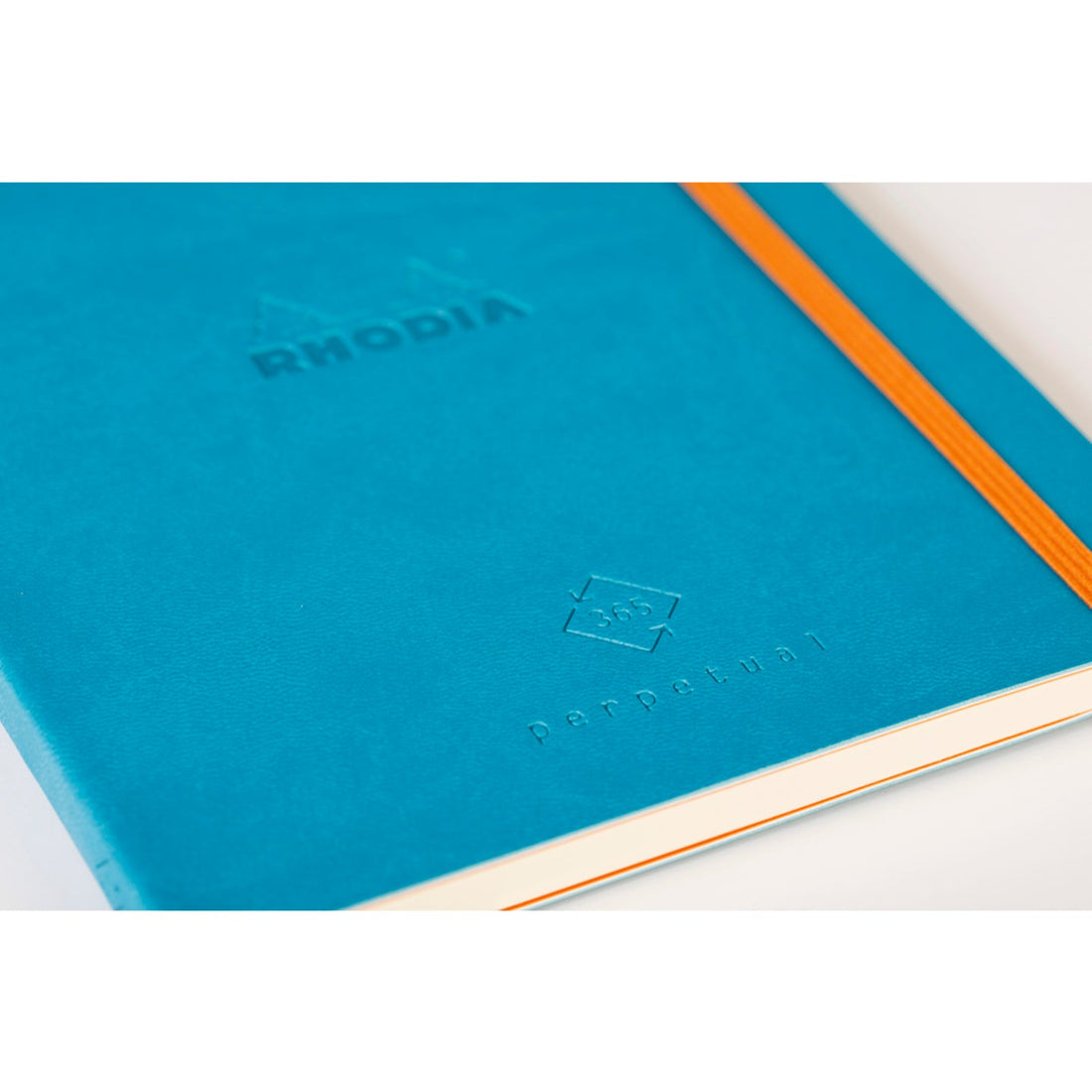 Rhodiarama Agenda Perpétuel 90G. 64S. 5.75X8.25-Turquoise RHODIA