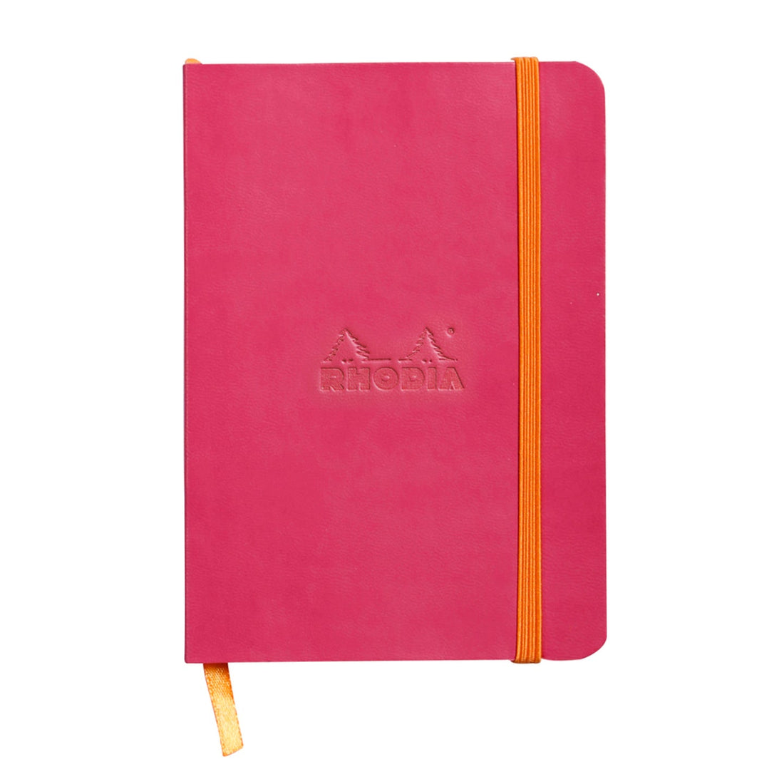 Carnet souple ligné -framboise- A6. 144 pages (10.5x14.8cm) RHODIA