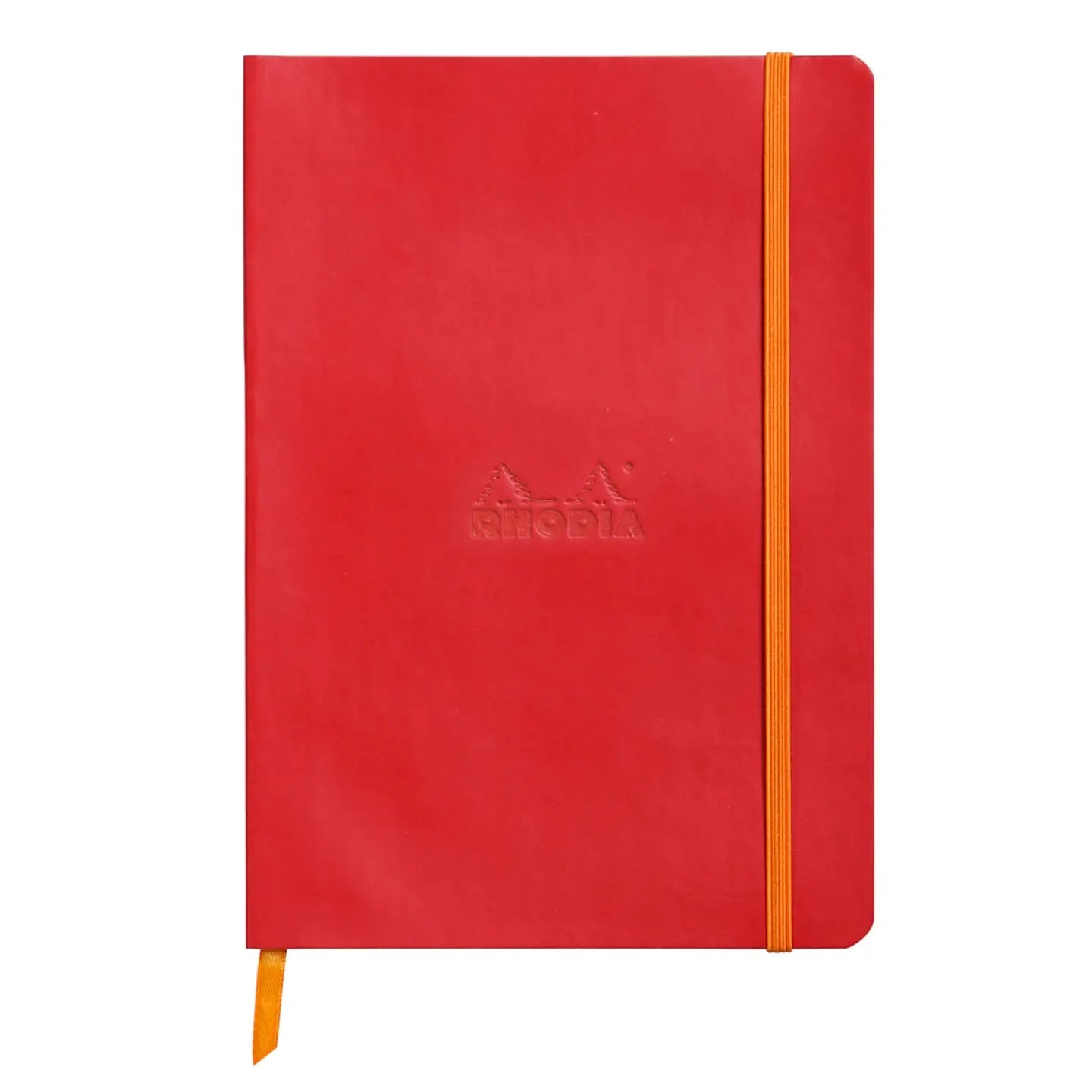 Carnet souple ligné -coquelicot- A6. 144 pages (10.5x14.8cm) RHODIA