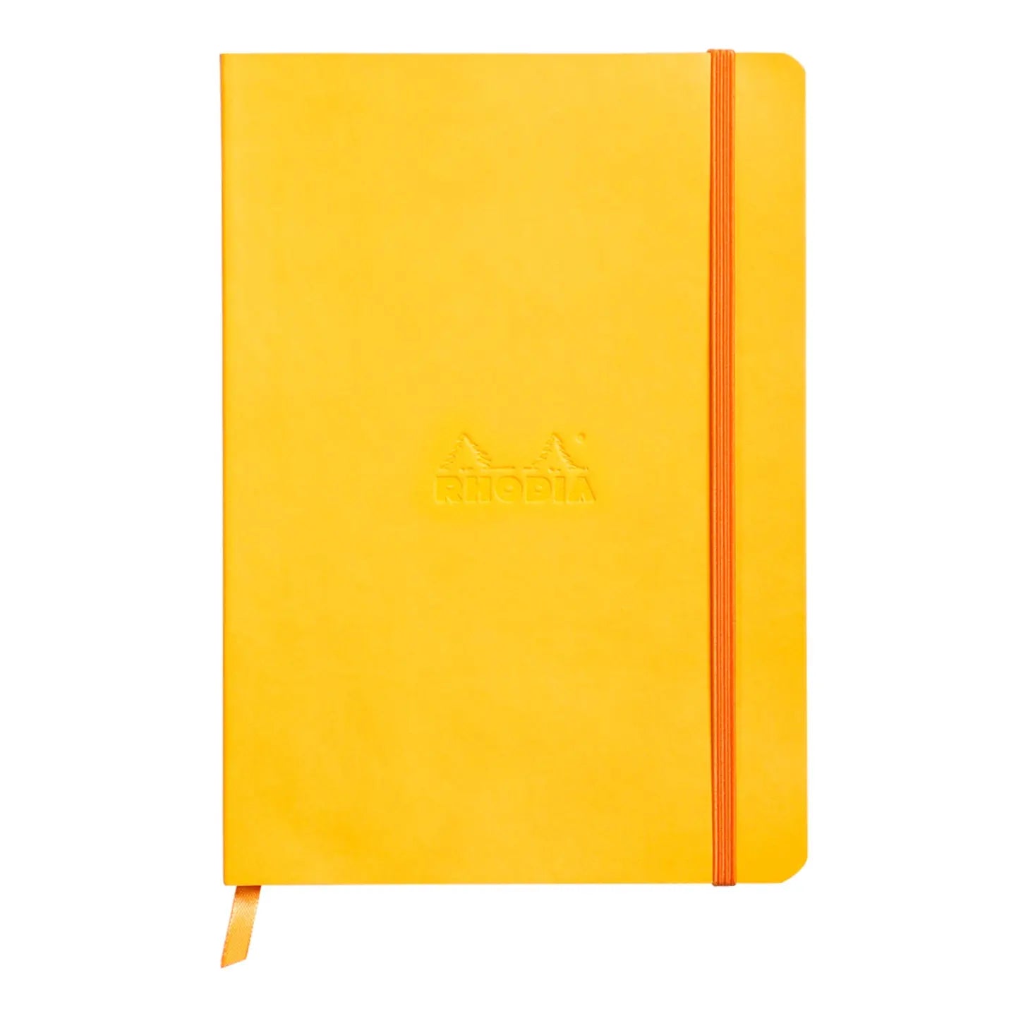 Carnet souple ligné -joncquille- A6. 144 pages (10.5x14.8cm) RHODIA