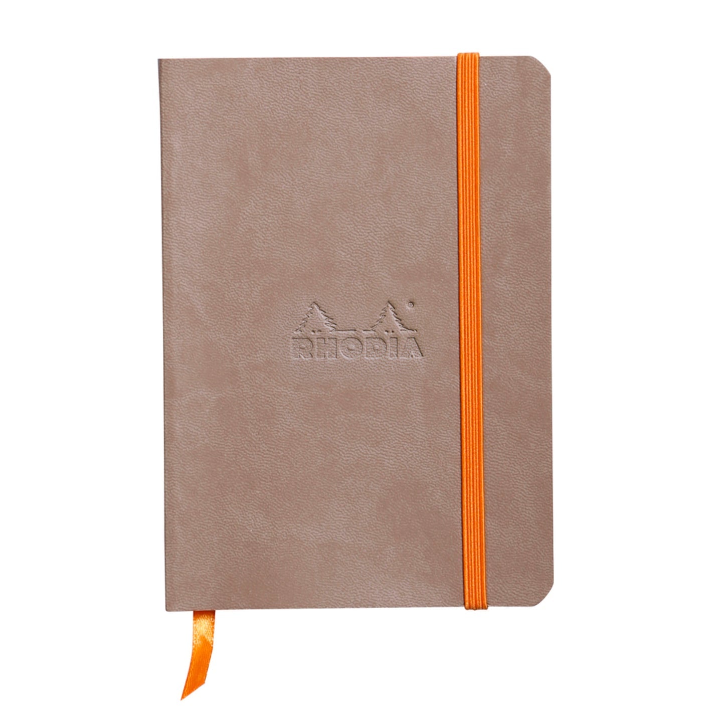 Carnet souple dot -taupe- A6. 144 pages (10.5x14.8cm) RHODIA