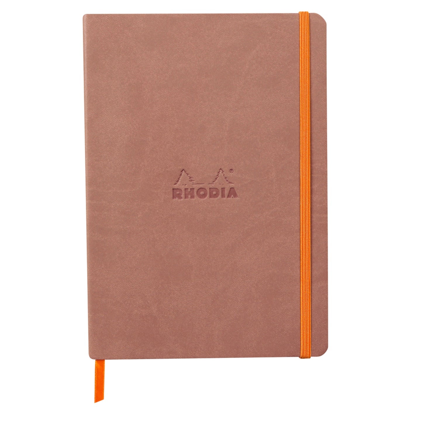 Carnet souple ligné -bois de rose- A5. 160 pages  (14.8x21cm) RHODIA