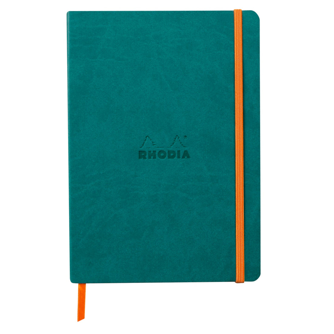 Rhodiarama Couverture Souple Lignée  5.75X8.25 Paon RHODIA