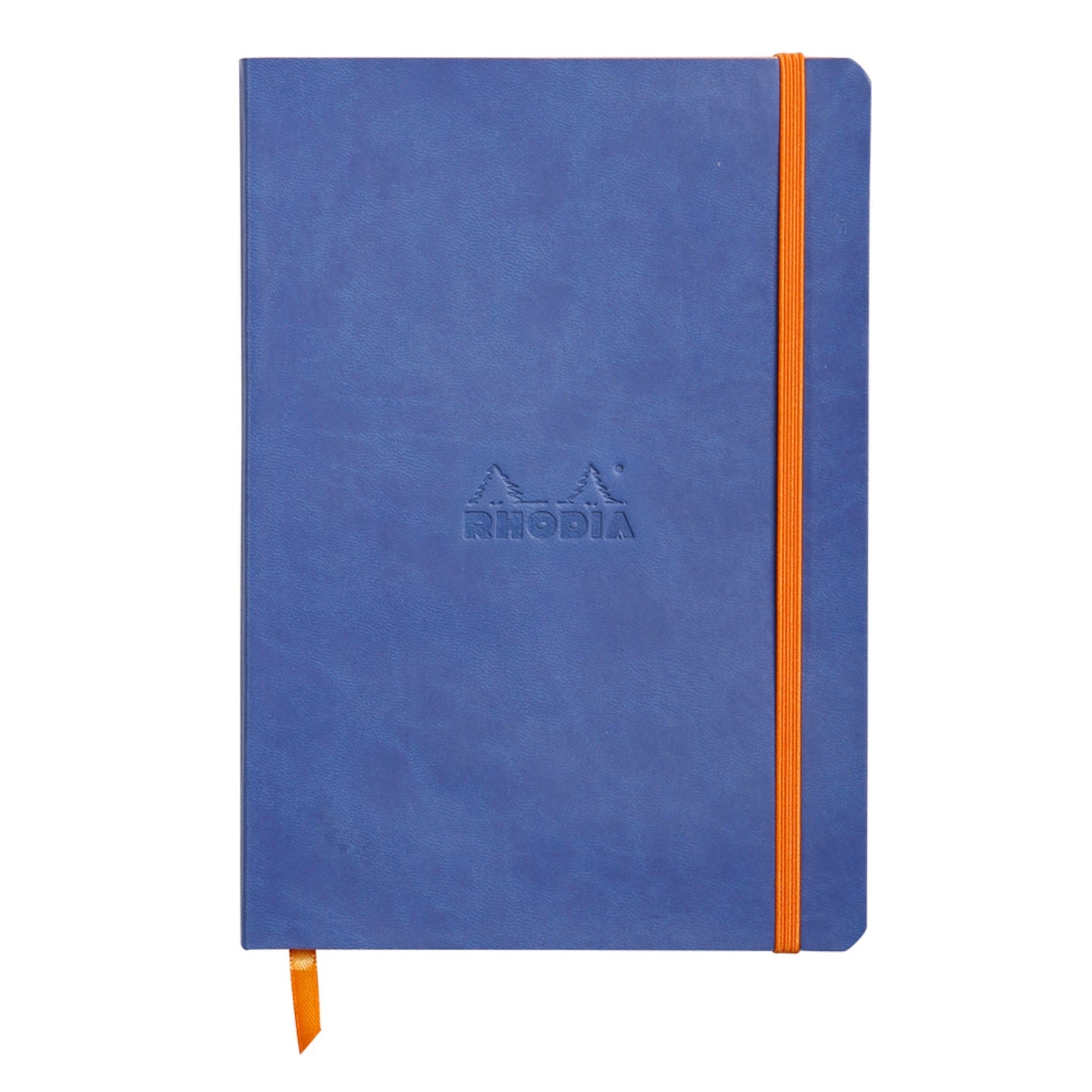 Carnet souple ligné -bleu saphir- A5. 160 pages  (14.8x21cm) RHODIA