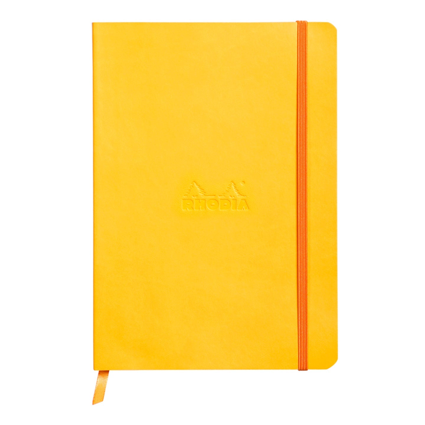 Carnet souple ligné -joncquille- A5. 160 pages  (14.8x21cm) RHODIA