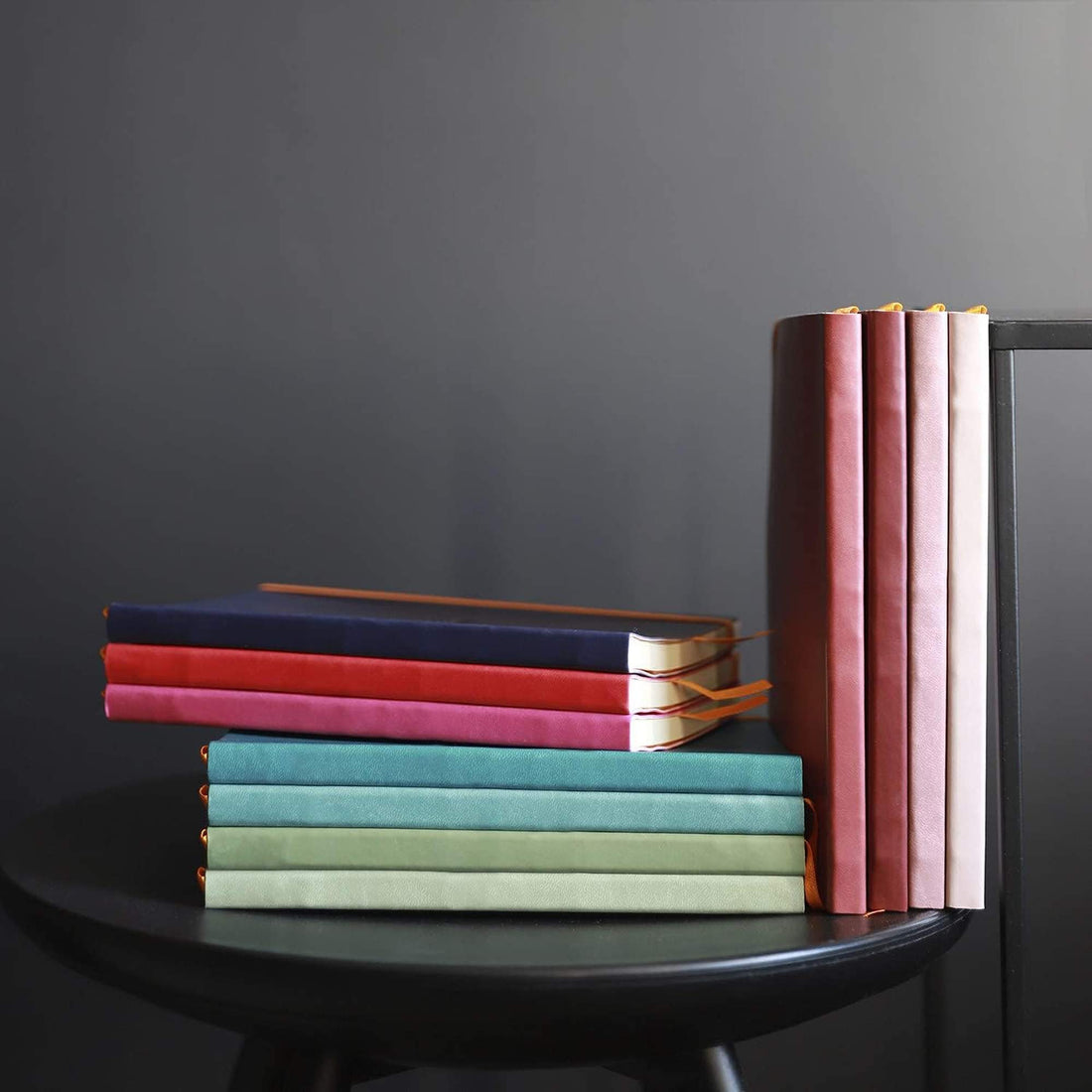 Carnet souple dot -lie de vin- A5. 160 pages  (14.8x21cm) RHODIA