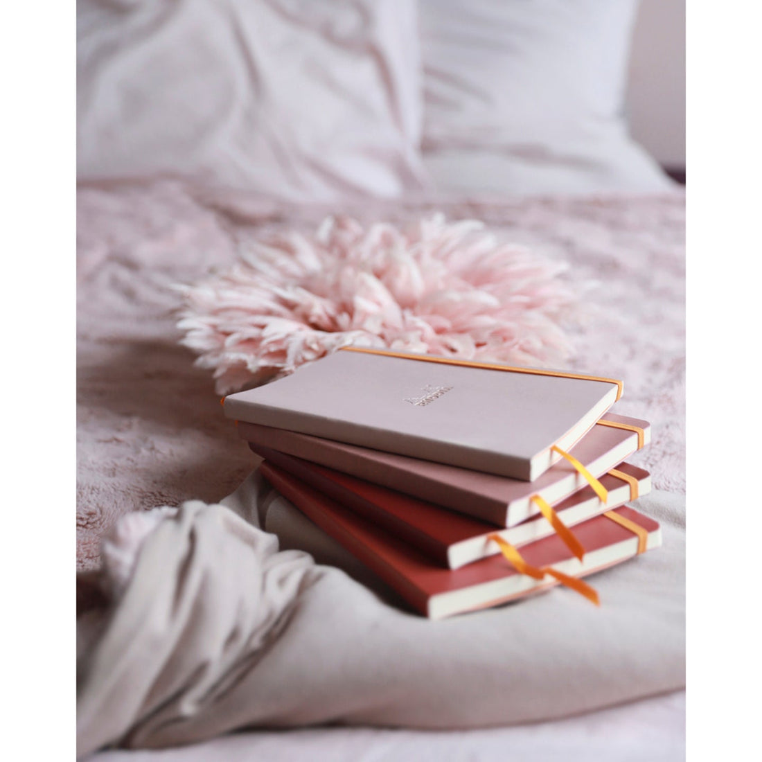 Carnet souple dot -touche de rose- A5. 160 pages  (14.8x21cm) RHODIA
