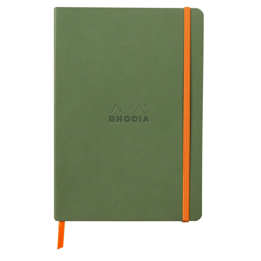Rhodiarama Couverture souple Dot 5.75X8.25 Sauge RHODIA