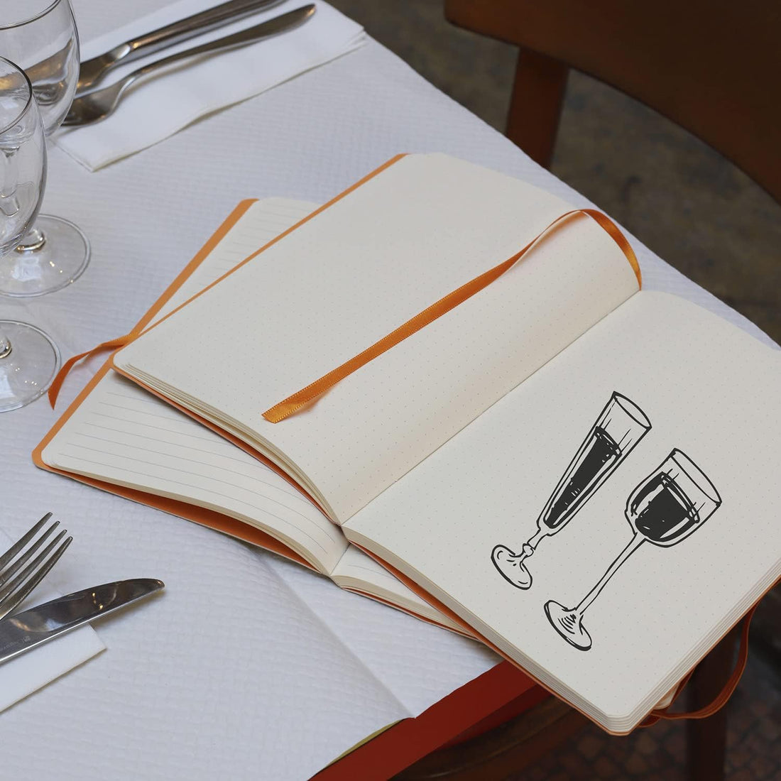 Carnet souple dot -céladon- A5. 160 pages  (14.8x21cm) RHODIA