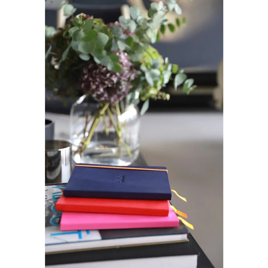 Carnet souple dot -corail- A5. 160 pages  (14.8x21cm) RHODIA