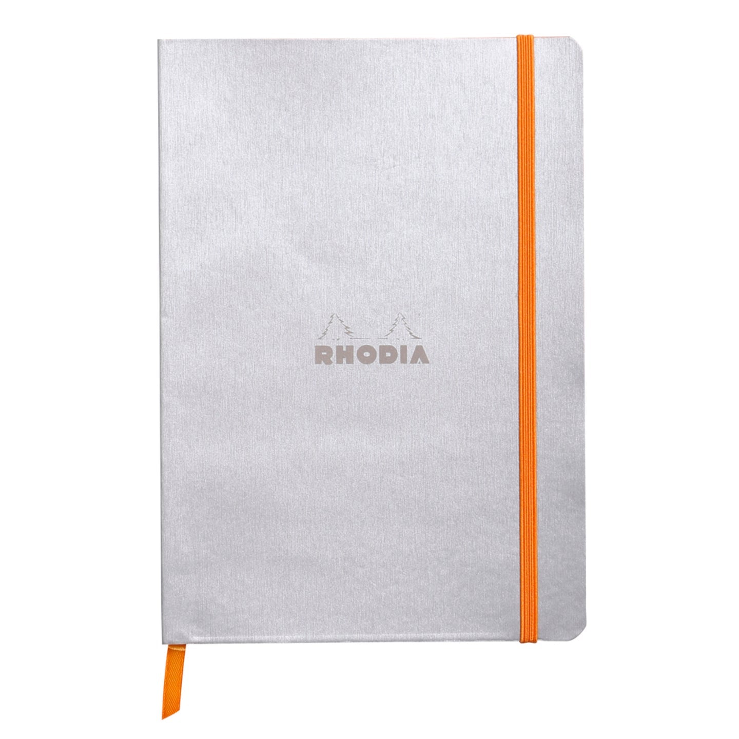 Carnet souple dot -argent- A5. 160 pages  (14.8x21cm) RHODIA