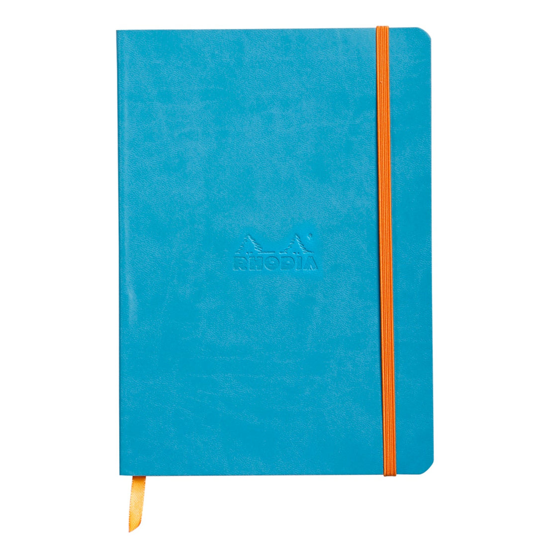 Rhodiarama Couverture souple Dot 5,75X8,25 Turquoise RHODIA