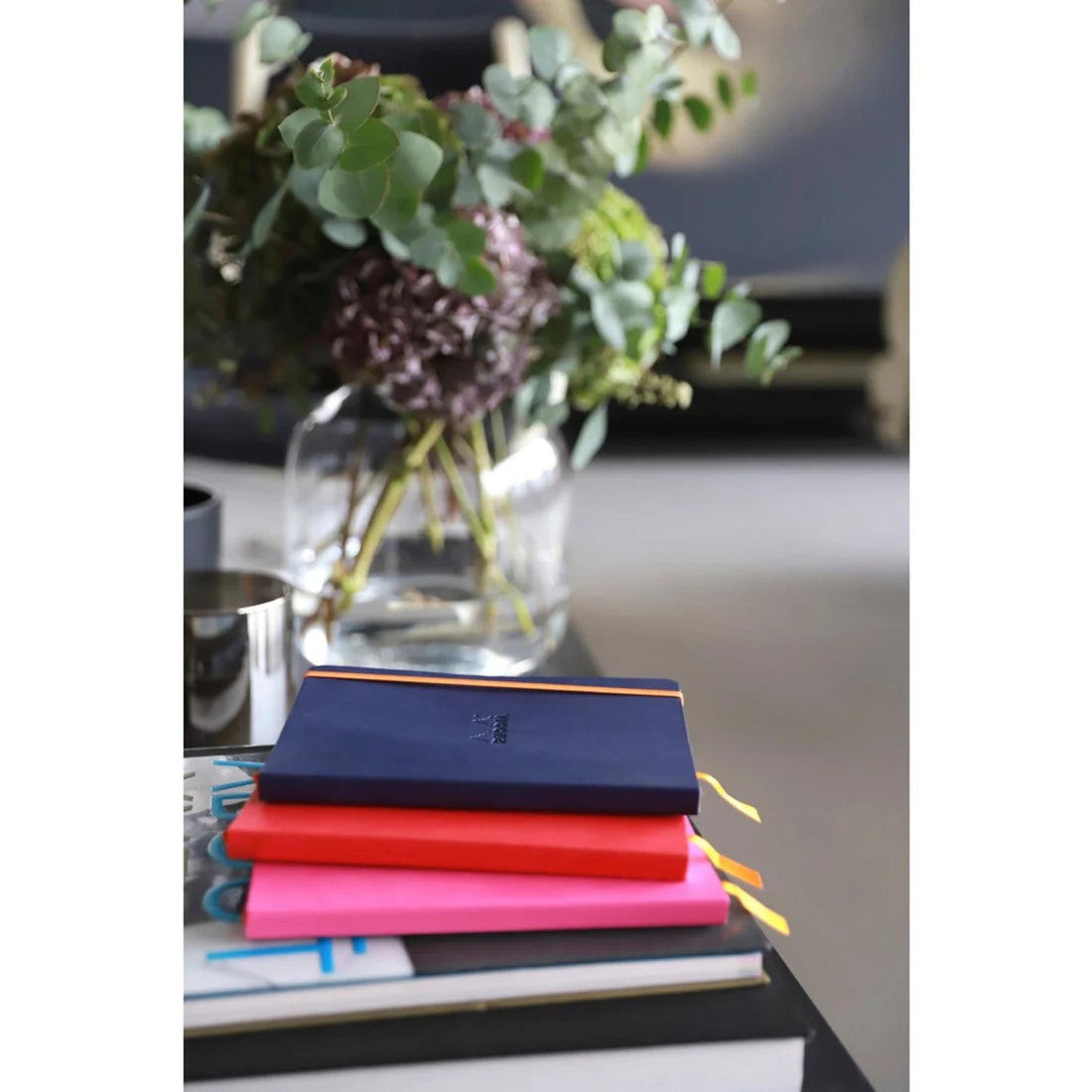 Carnet souple dot -framboise- A5. 160 pages  (14.8x21cm) RHODIA