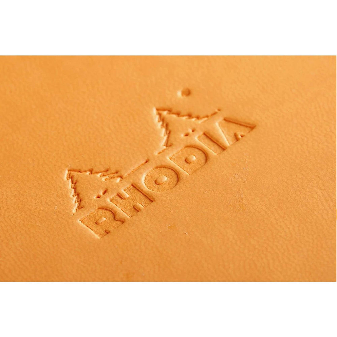 Carnet souple dot -orange- A5. 160 pages  (14.8x21cm) RHODIA