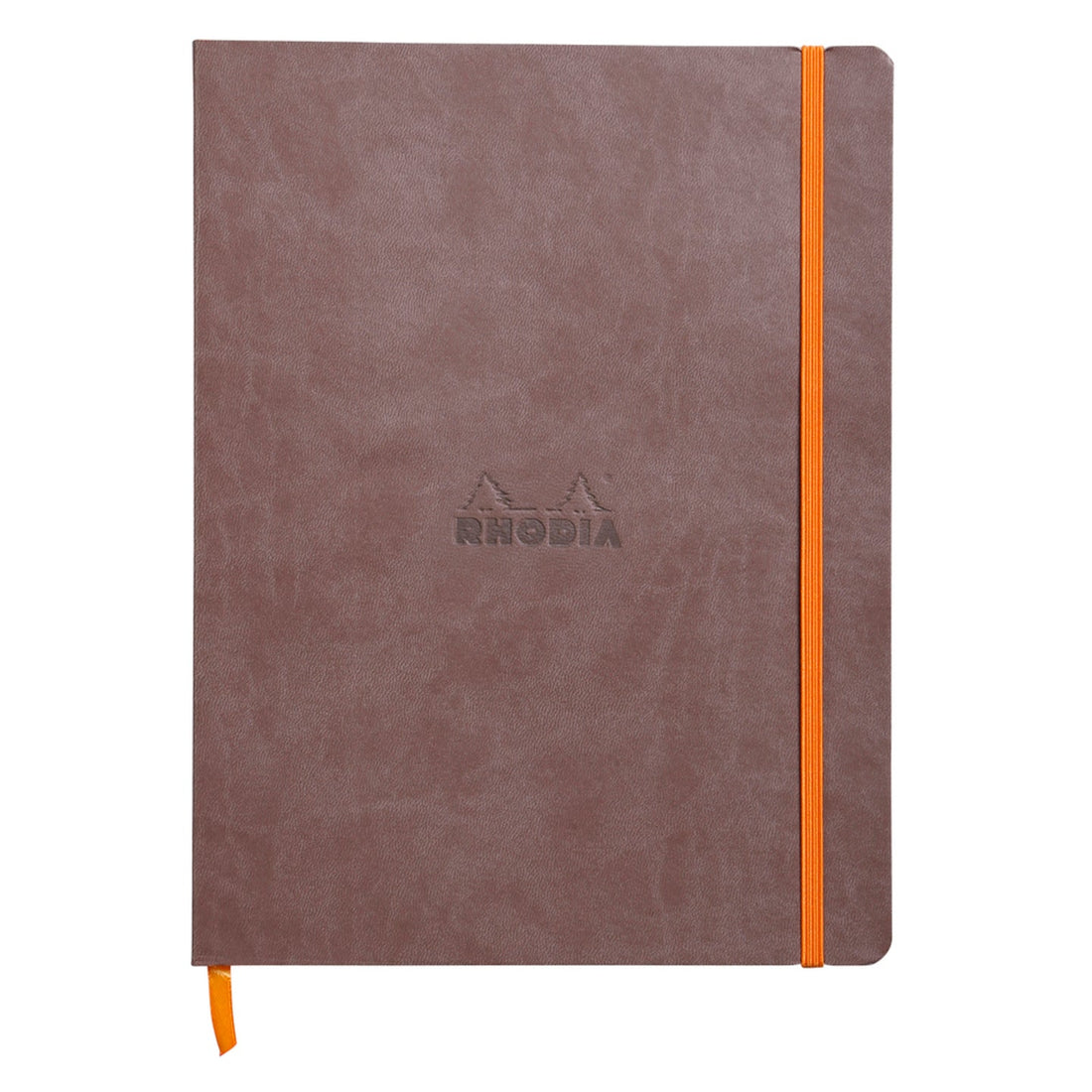 Rhodiarama Cahier  Couverture Souple Ligné 7,5 X 9,75 Chocolat RHODIA