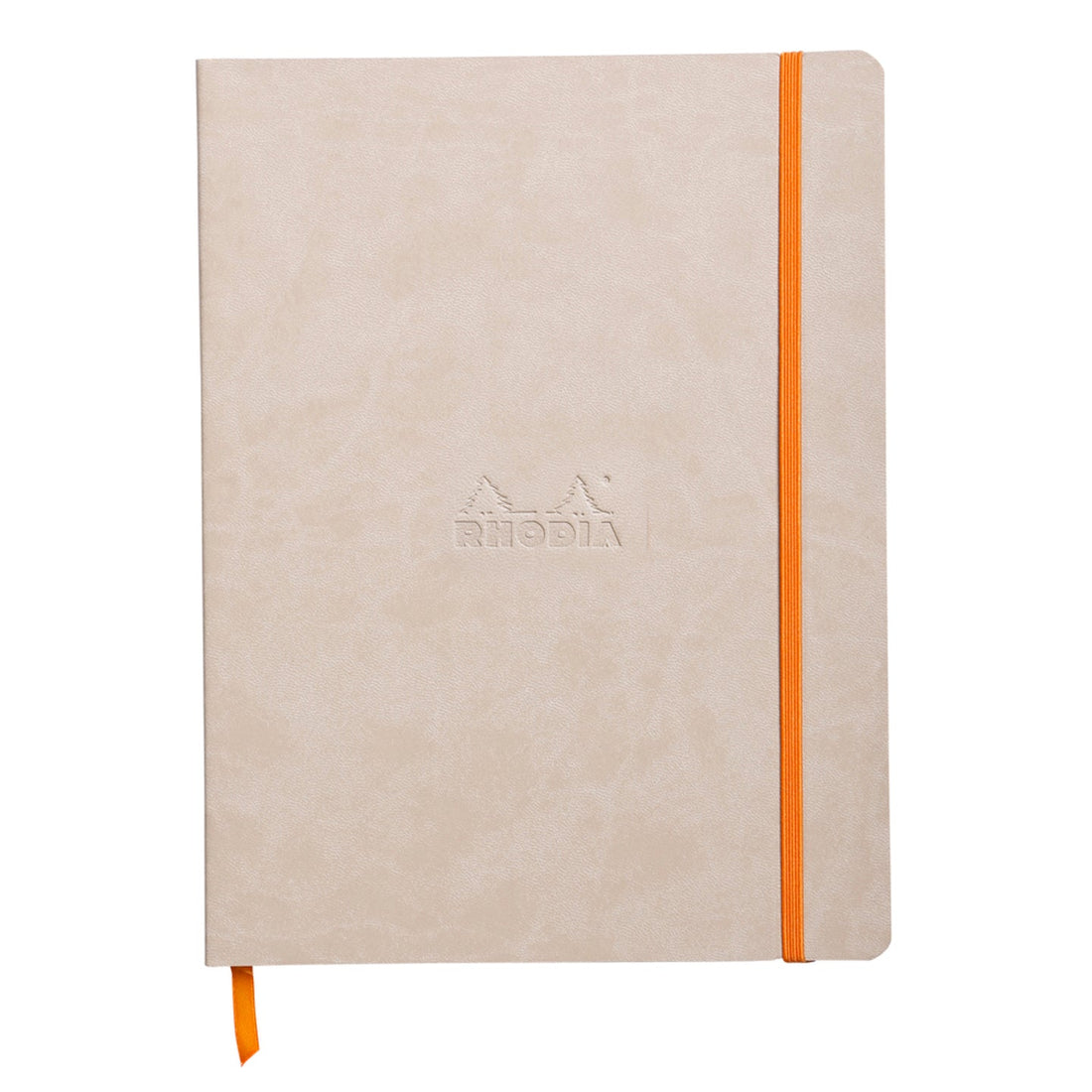 Rhodiarama Cahier  Couverture Souple Ligné 7,5 X 9,75 Beige RHODIA