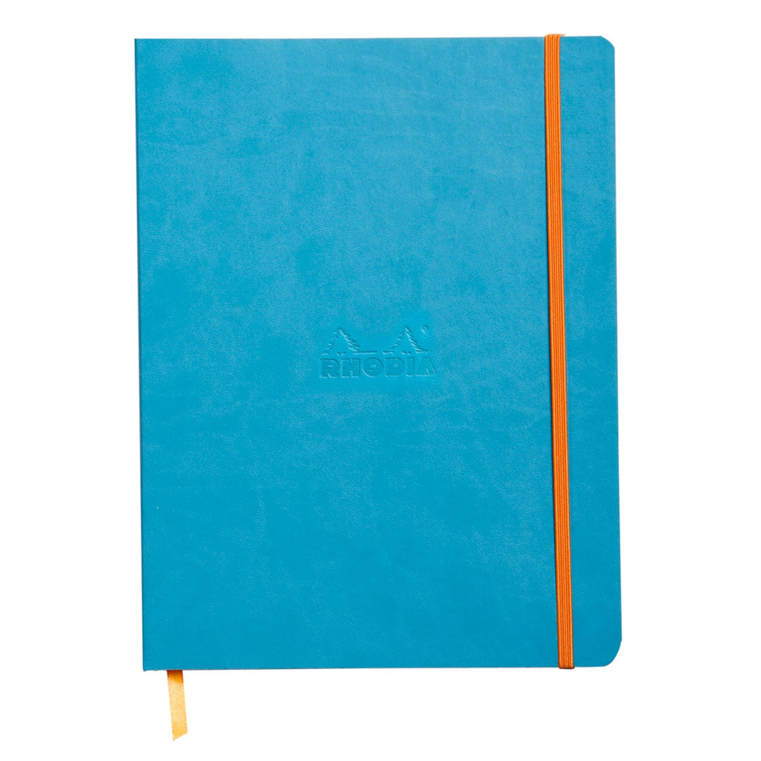 Rhodiarama Cahier  Couverture Souple Ligné 7,5 X 9,75 Turquoise RHODIA