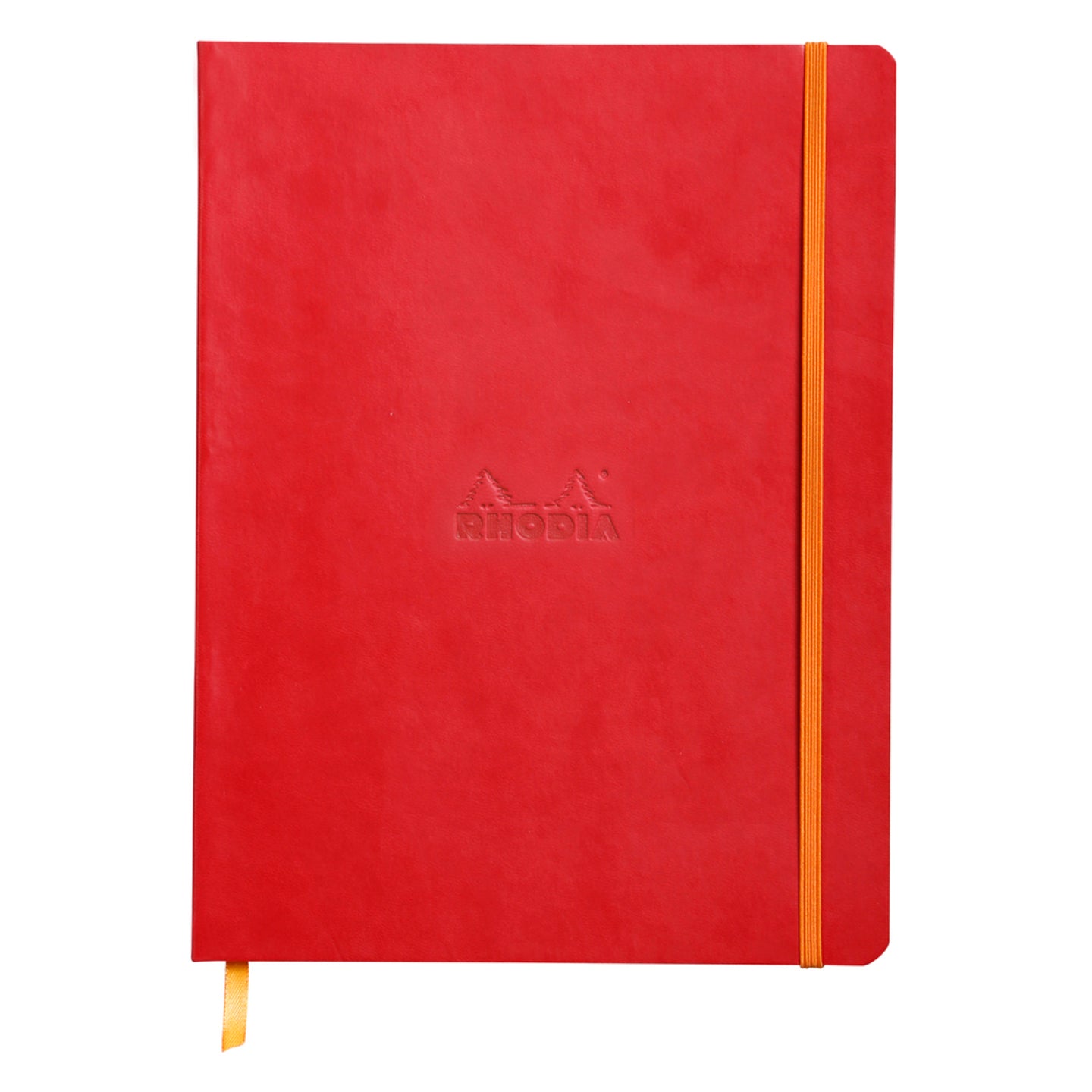 Cahier couverture souple ligné -coquelicot- B5. 160 pages (19x25cm) RHODIA