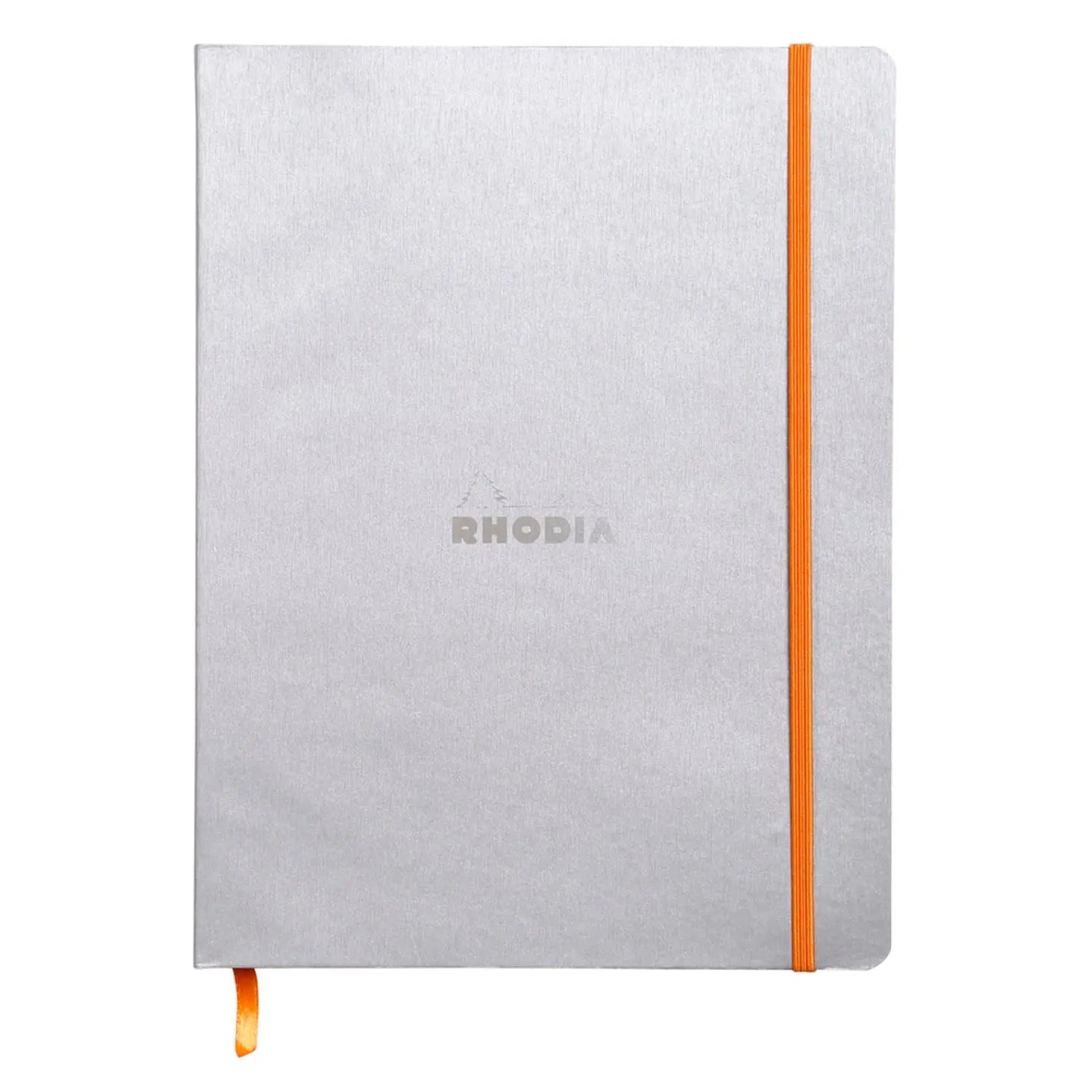 Cahier couverture souple dot -argent- B5. 160 pages (19x25cm) RHODIA