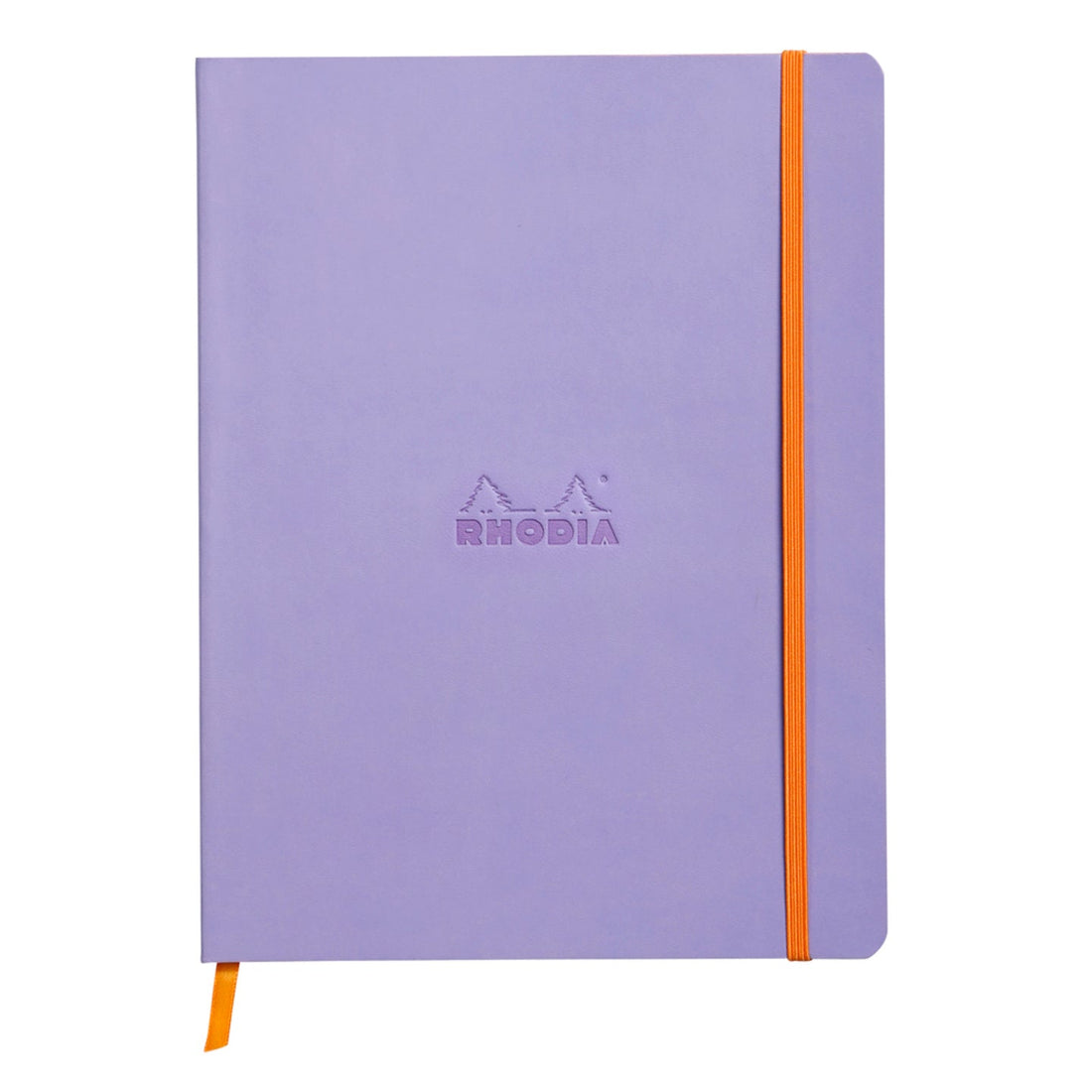 Rhodiarama Cahier  Couverture souple Dot 7,5 X 9,75 Iris RHODIA