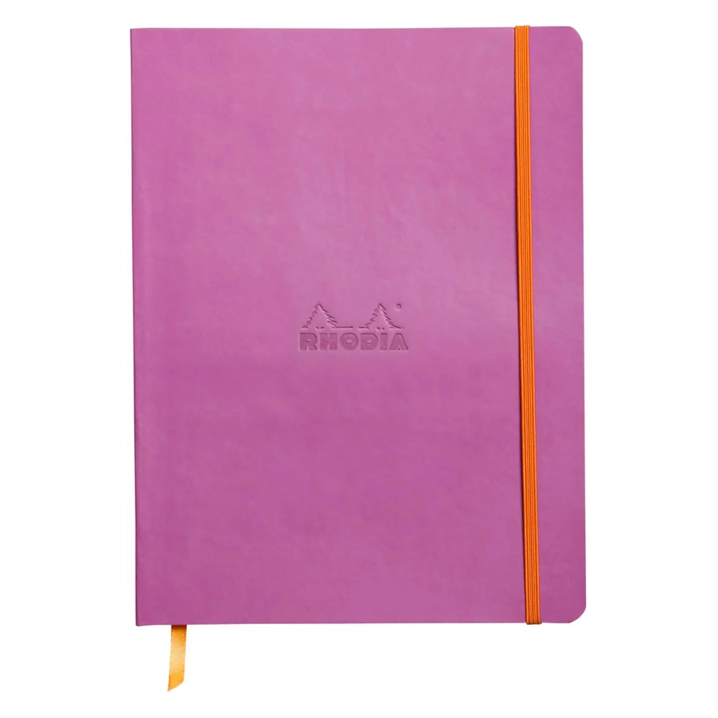 Cahier couverture souple dot -lilas- B5. 160 pages (19x25cm) RHODIA