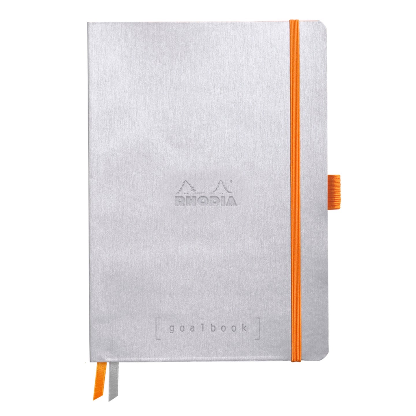 Rhodiarama Cahier de But Dot 5,5X8,5  Argent RHODIA