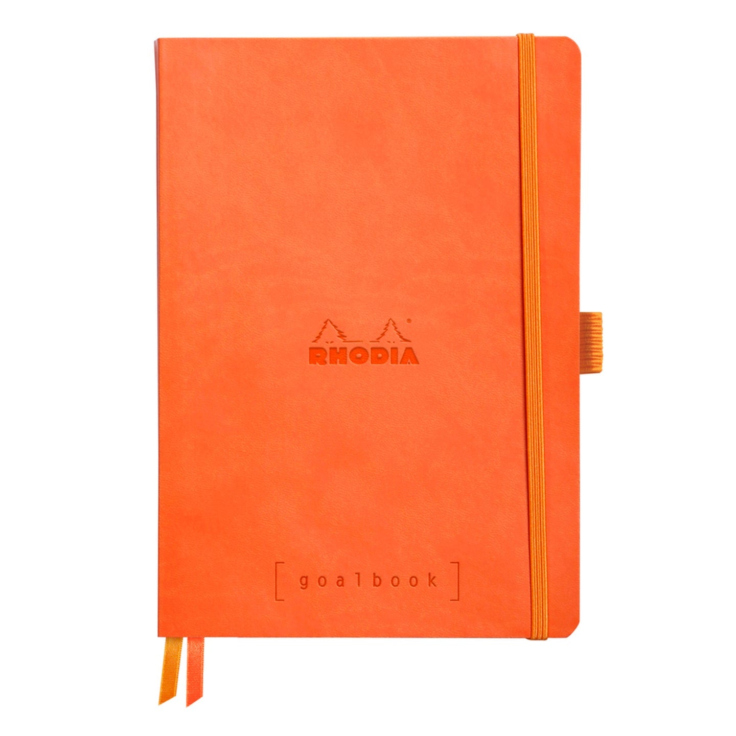 Rhodiarama Cahier de But Dot 5.5X8.5 Mandarine RHODIA