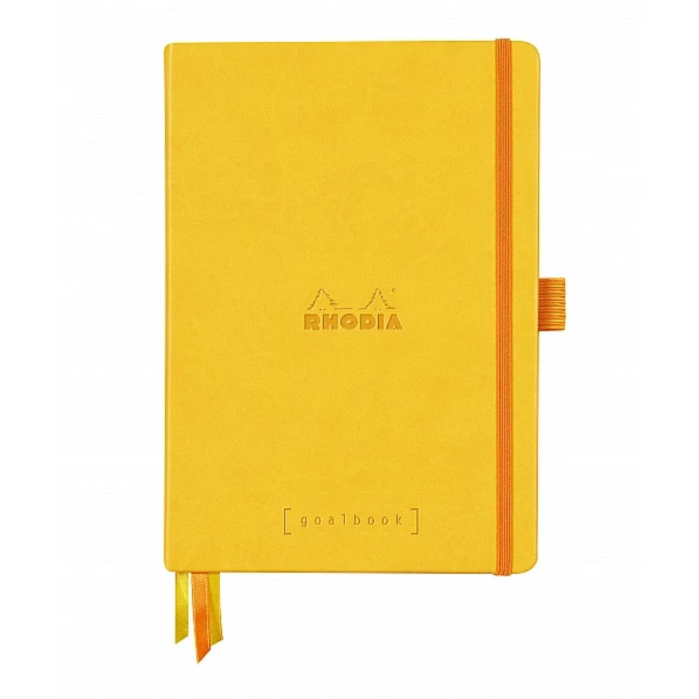 Cahier couverture souple dot -jonquille- B5. 160 pages (19x25cm) RHODIA