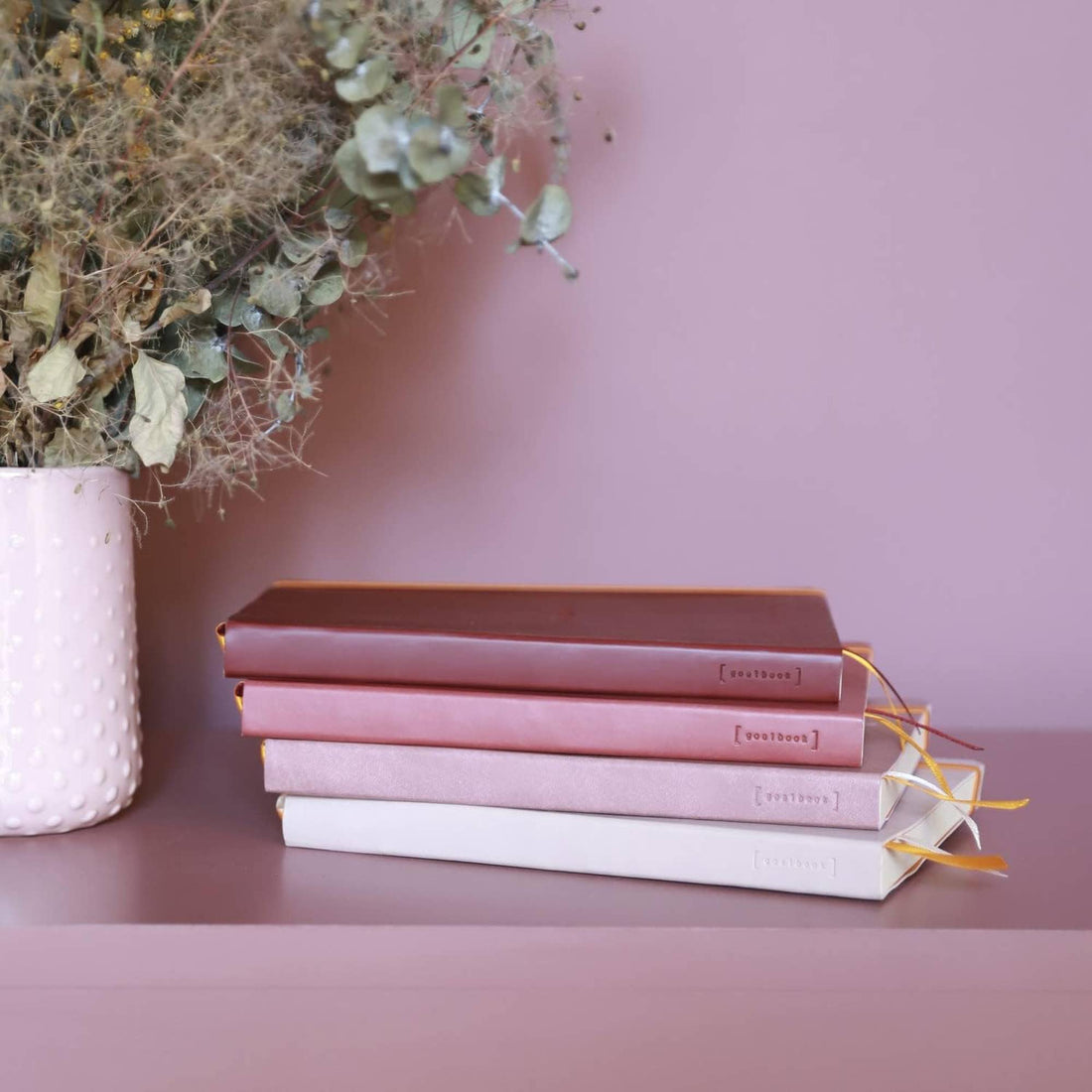 Rhodiarama Cahier de But Dot A5 120F Bordeaux RHODIA