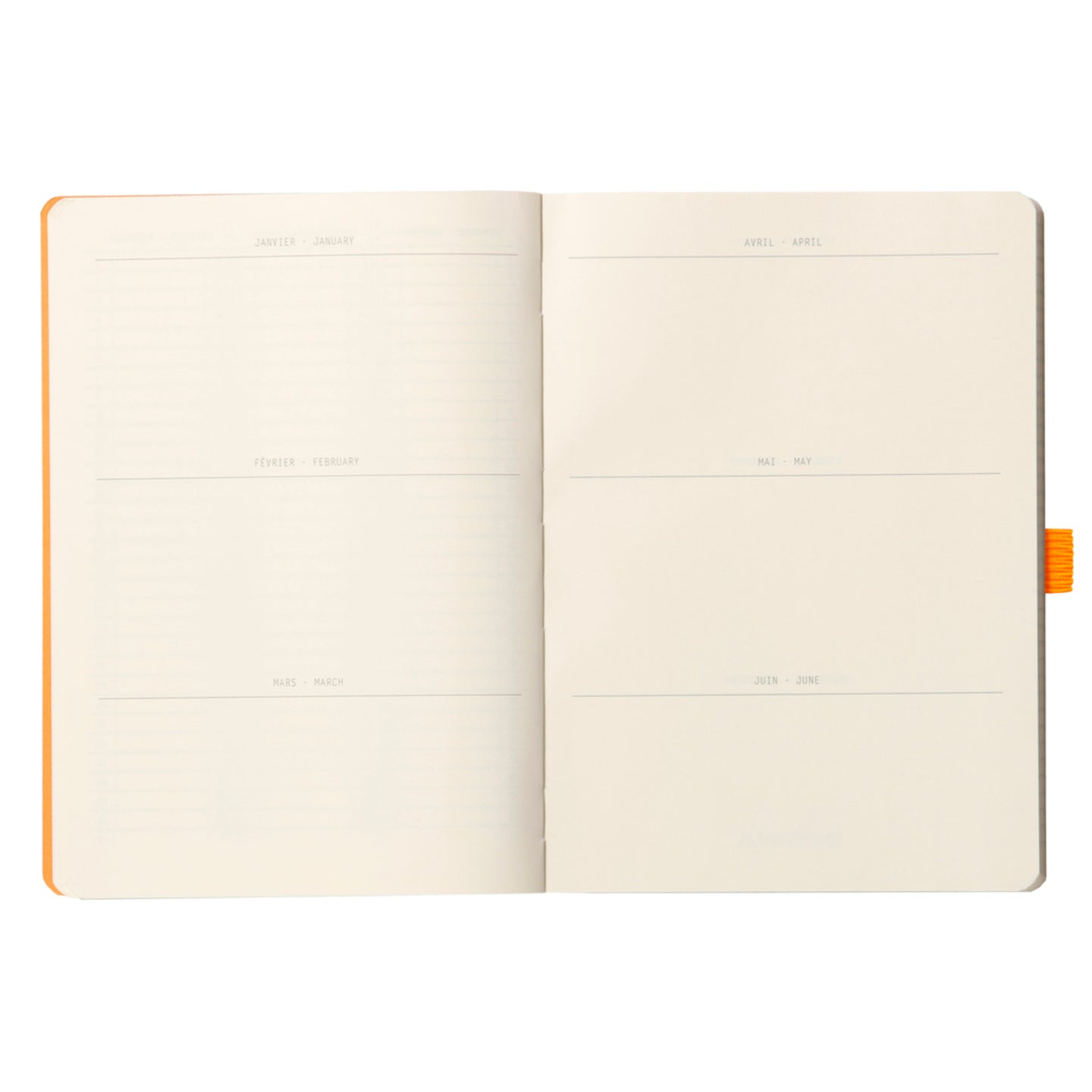 Rhodiarama Cahier de But Dot A5 120F Aqua RHODIA