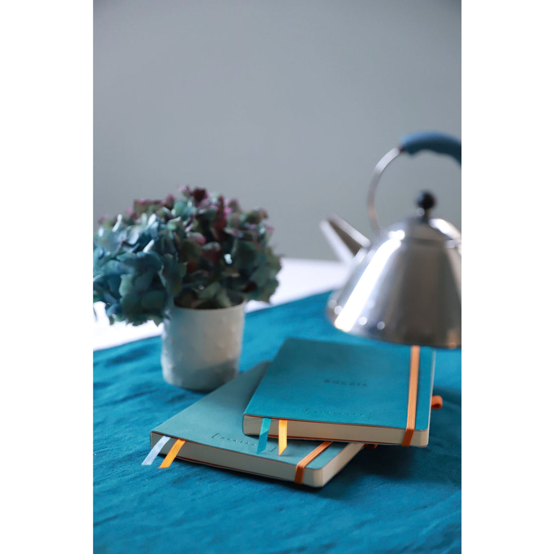 Rhodiarama Cahier de But Dot A5 120F Aqua RHODIA