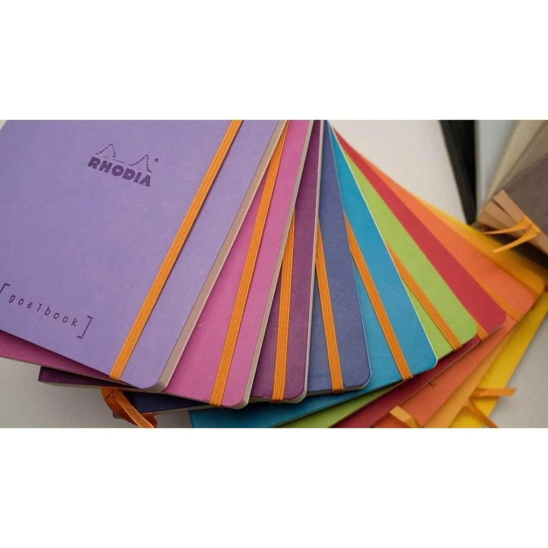 Rhodiarama Cahier de But Dot A5 120F Fuchsia RHODIA