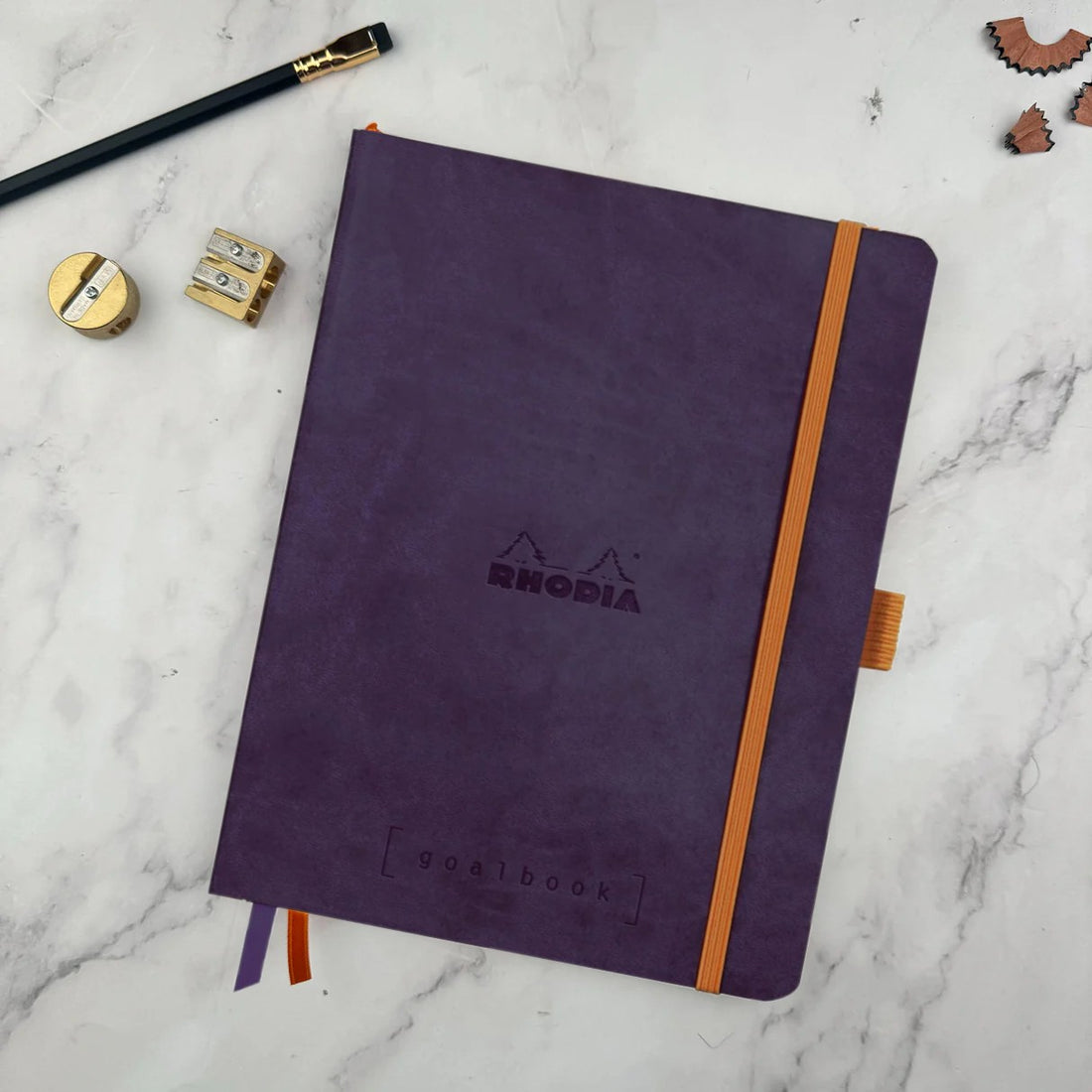 Carnet souple dot -aubergine- A5. 160 pages (14.8x21cm) RHODIA