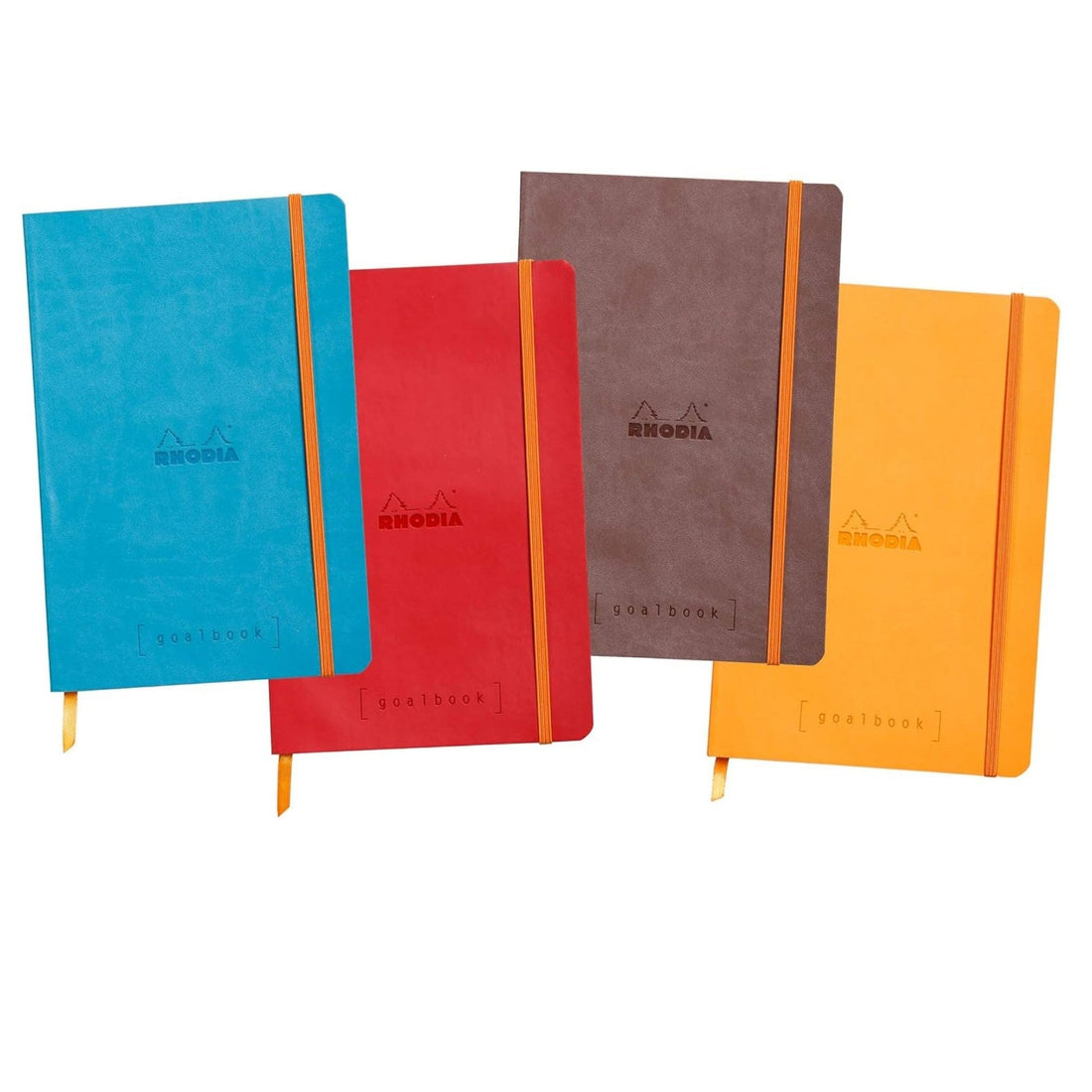 Rhodiarama Cahier de But Dot  A5 120F Aubergine RHODIA