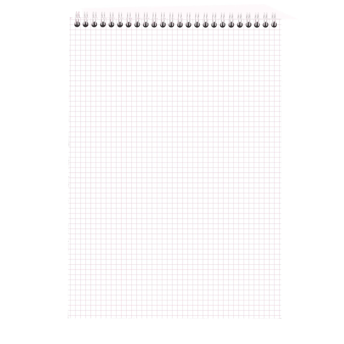 Bloc-notes Rhodia Couleurs quadrillé Prune reliure intégrale 80 feuilles A4