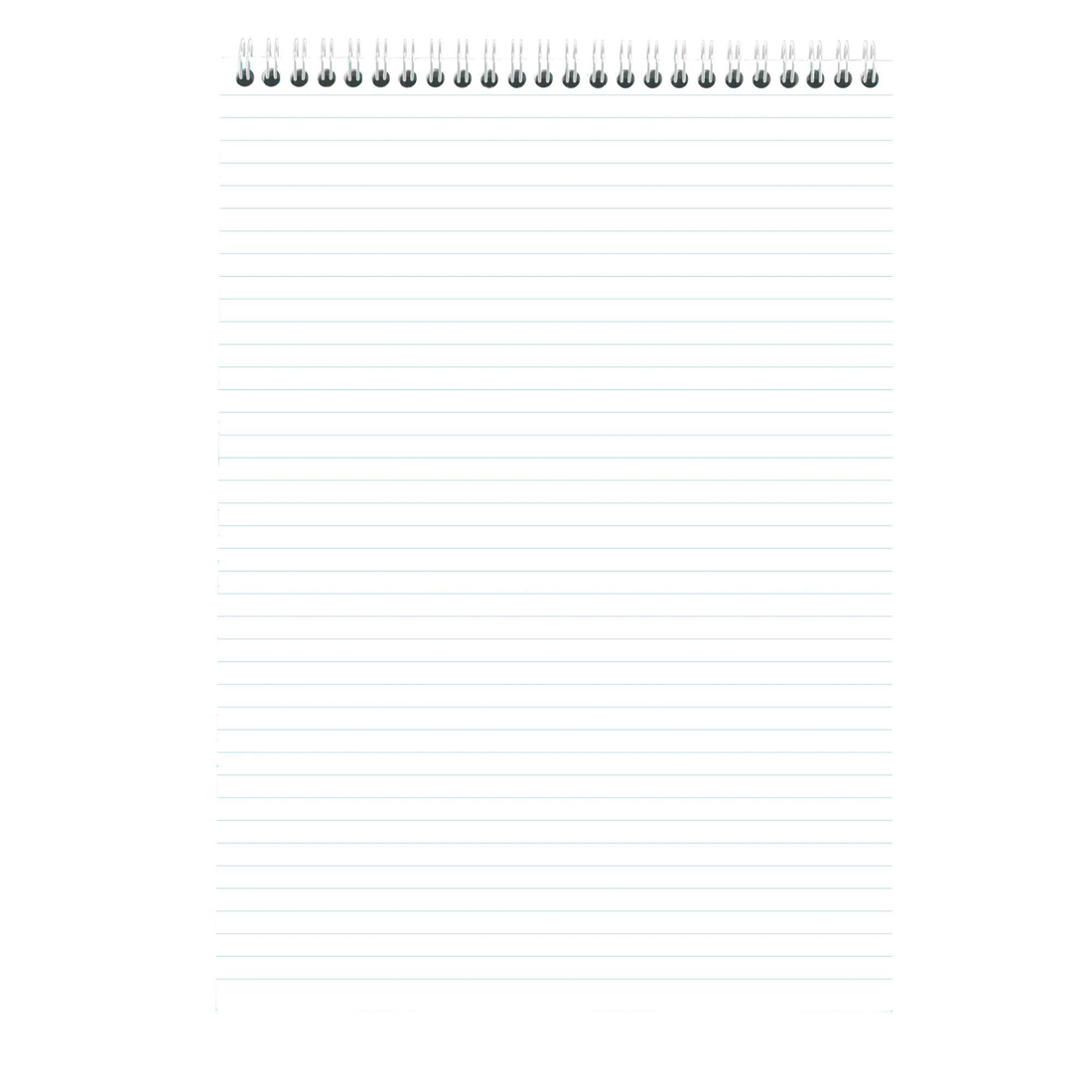 Bloc-notes Rhodia Couleurs ligné Azur reliure intégrale 80 feuilles A4