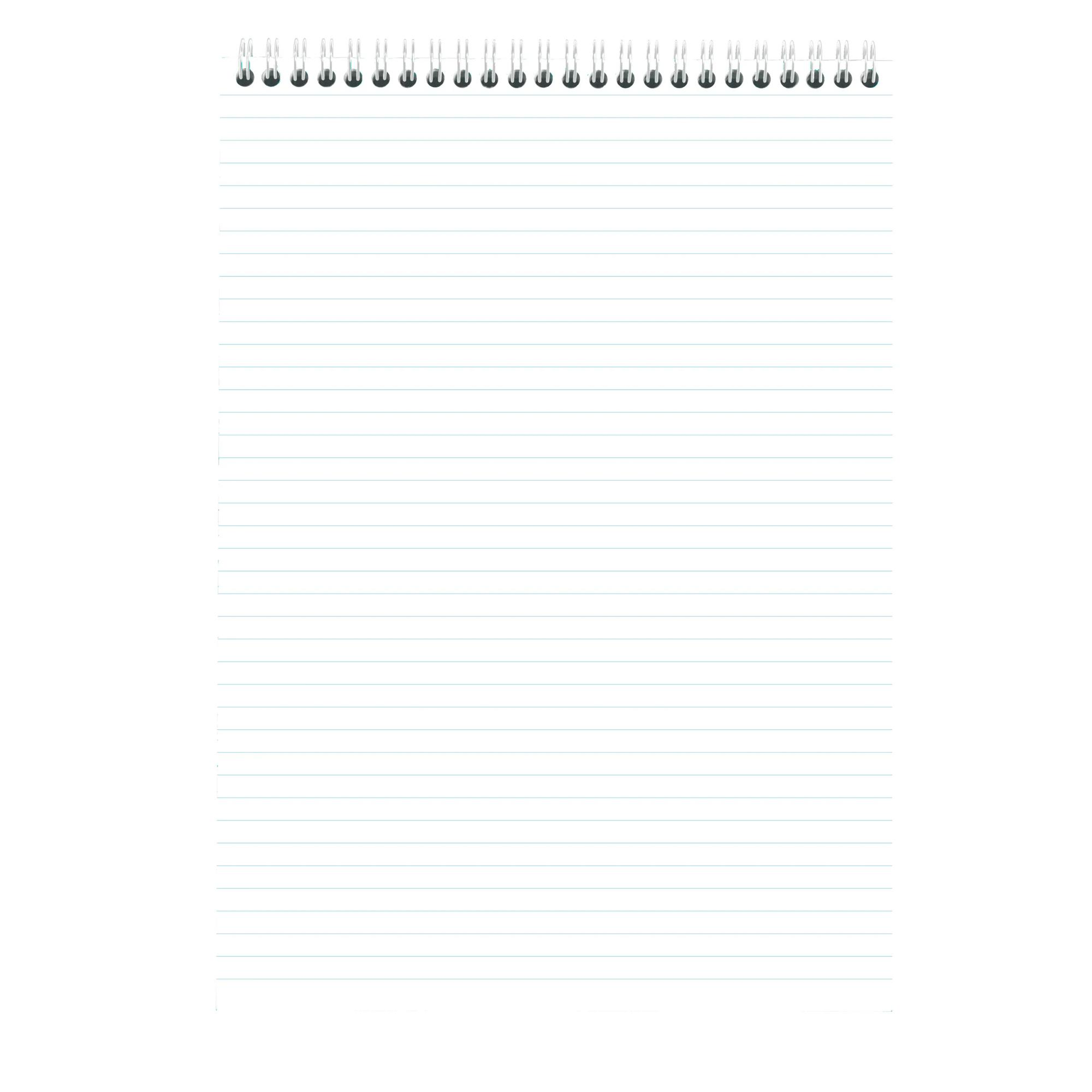 Note Pad Rhodia Couleurs lined azure wirebound 80 sheets A4