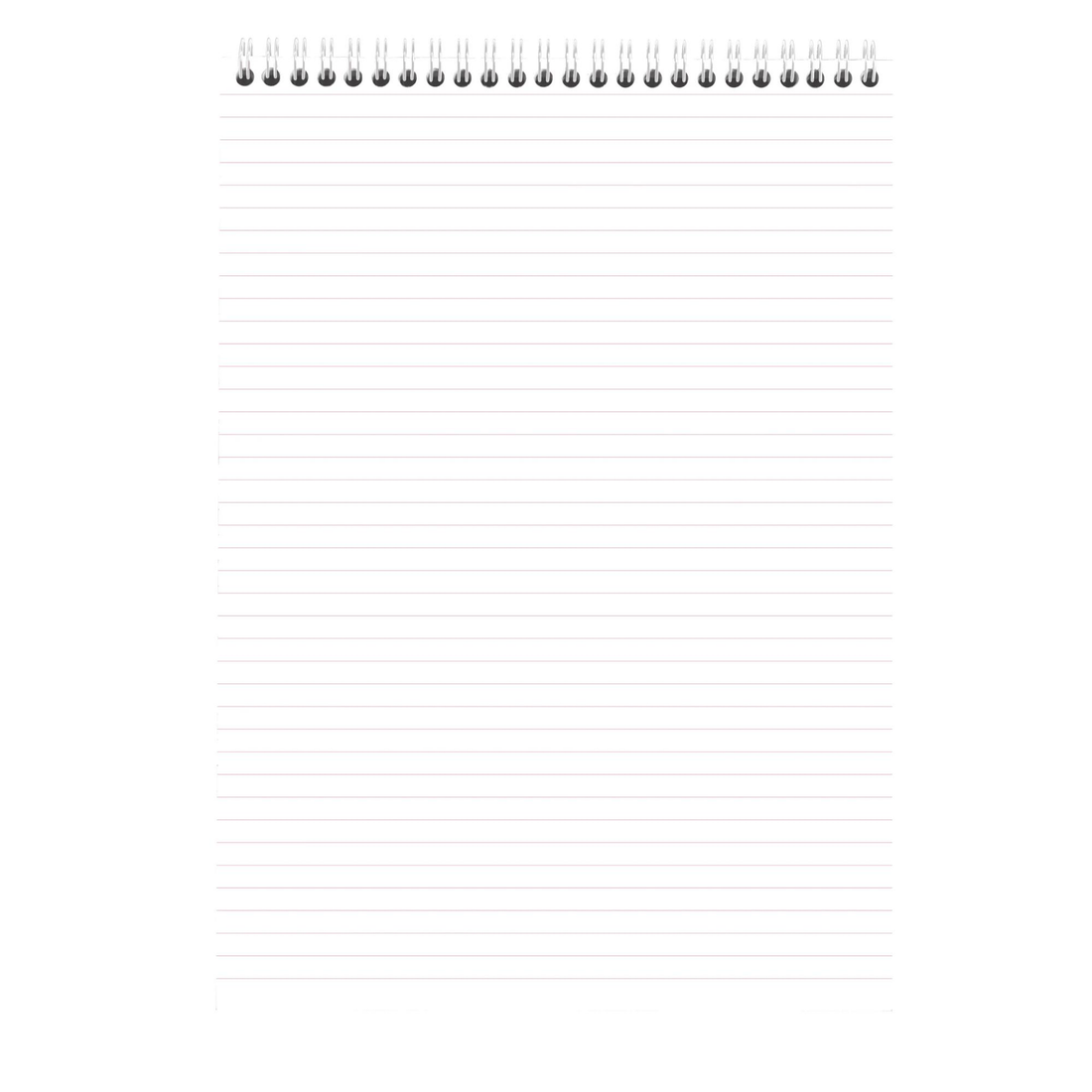 Bloc-notes Rhodia Couleurs ligné Rose reliure intégrale 80 feuilles A4