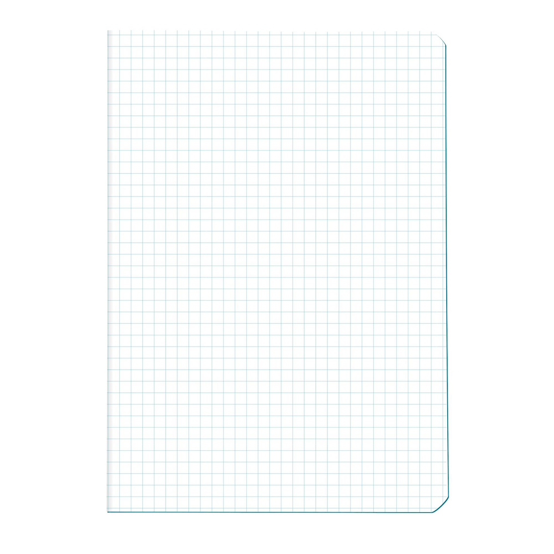 Carnet de notes Rhodia Couleurs quadrillé Paon piqûre 160 pages A5