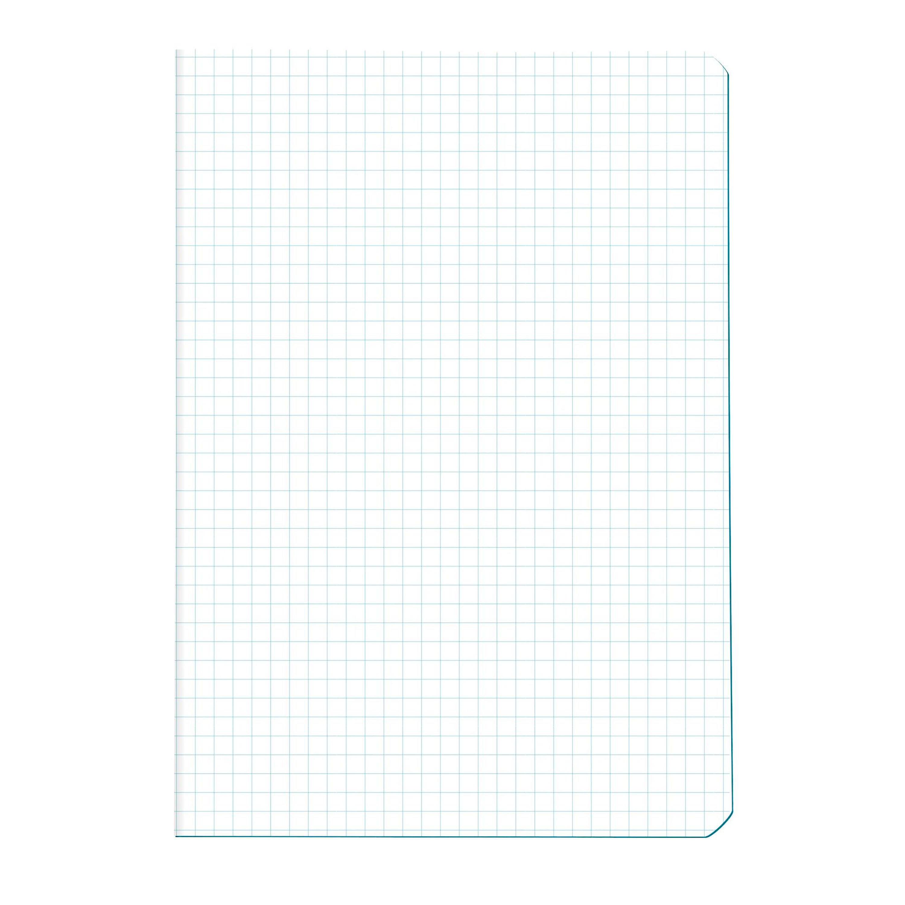 Carnet de notes Rhodia Couleurs quadrillé Paon piqûre 160 pages A5