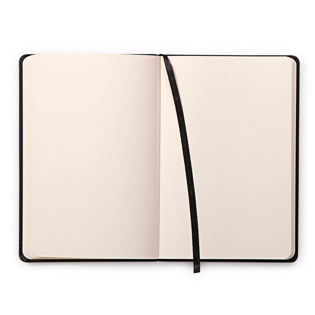 Carnet rembordé rigide vierge -noir- A5. 192 pages (14.8x21cm) RHODIA
