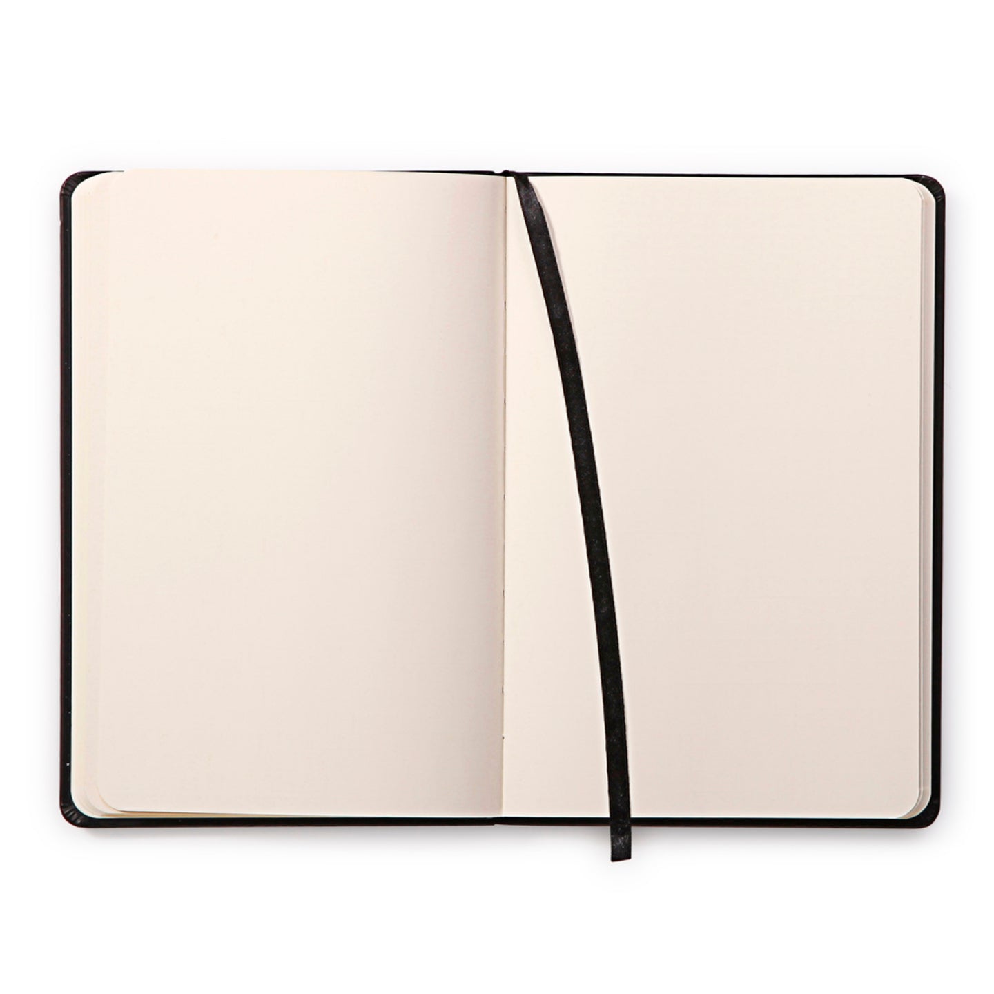 Carnet rembordé rigide vierge -noir- A5. 192 pages (14.8x21cm) RHODIA