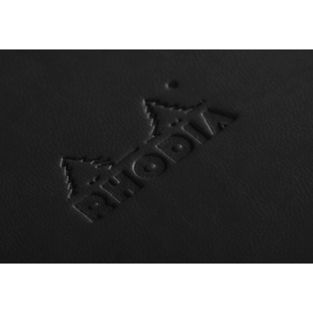 Carnet rembordé rigide vierge -noir- A5. 192 pages (14.8x21cm) RHODIA