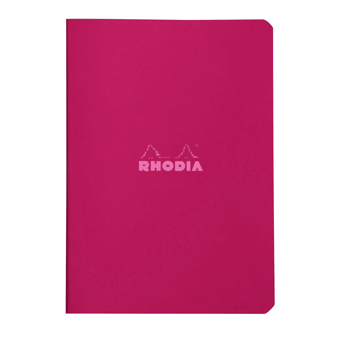 Carnet de notes Rhodia Couleurs ligné Prune piqûre 160 pages A5