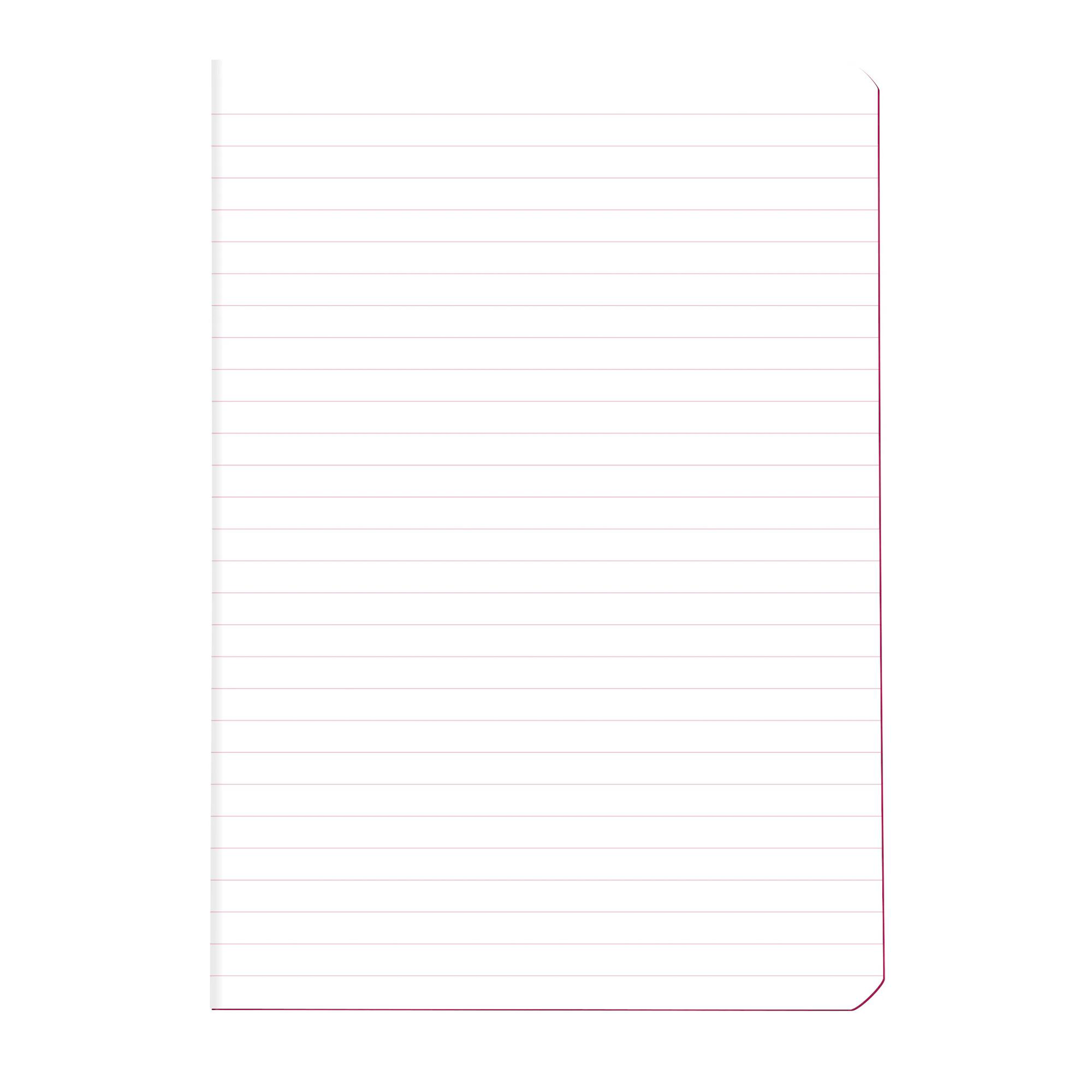 Carnet de notes Rhodia Couleurs ligné Prune piqûre 160 pages A5
