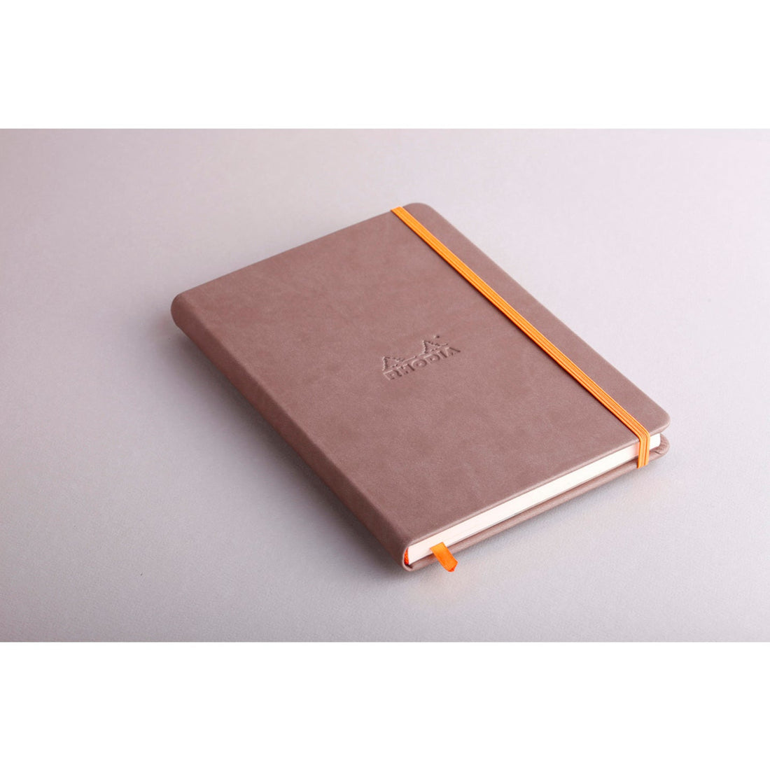 Rhodiarama Cahier Couverture rigideLigné 5.75X8.25 Taupe RHODIA