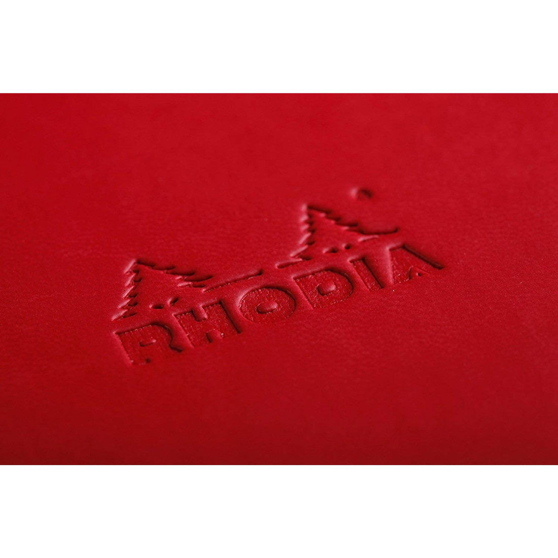 Carnet rembordé rigide ligné -coquelicot- A5. 192 pages (14.8x21cm) RHODIA