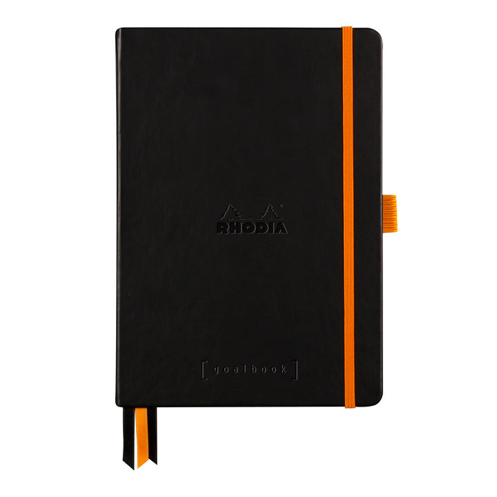 Rhodiarama Cahier de But Couverture Rigide Dot 5.5X8.5 240P. Noir RHODIA