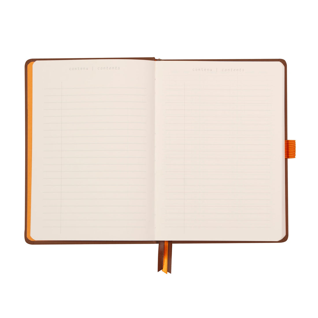 Rhodiarama Cahier de But Couverture Rigide Dot 5.5X8.5 240P. Chocolat RHODIA